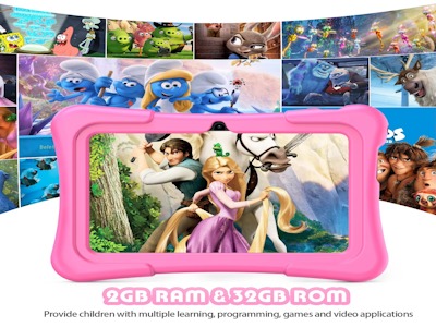 High Quality Kids Tablet Pc 10.1 Inch Android 6000 Mah 1280*800 Ips Capacitive Screen Quad Core Mtk P50-children's Study Gsm 4g